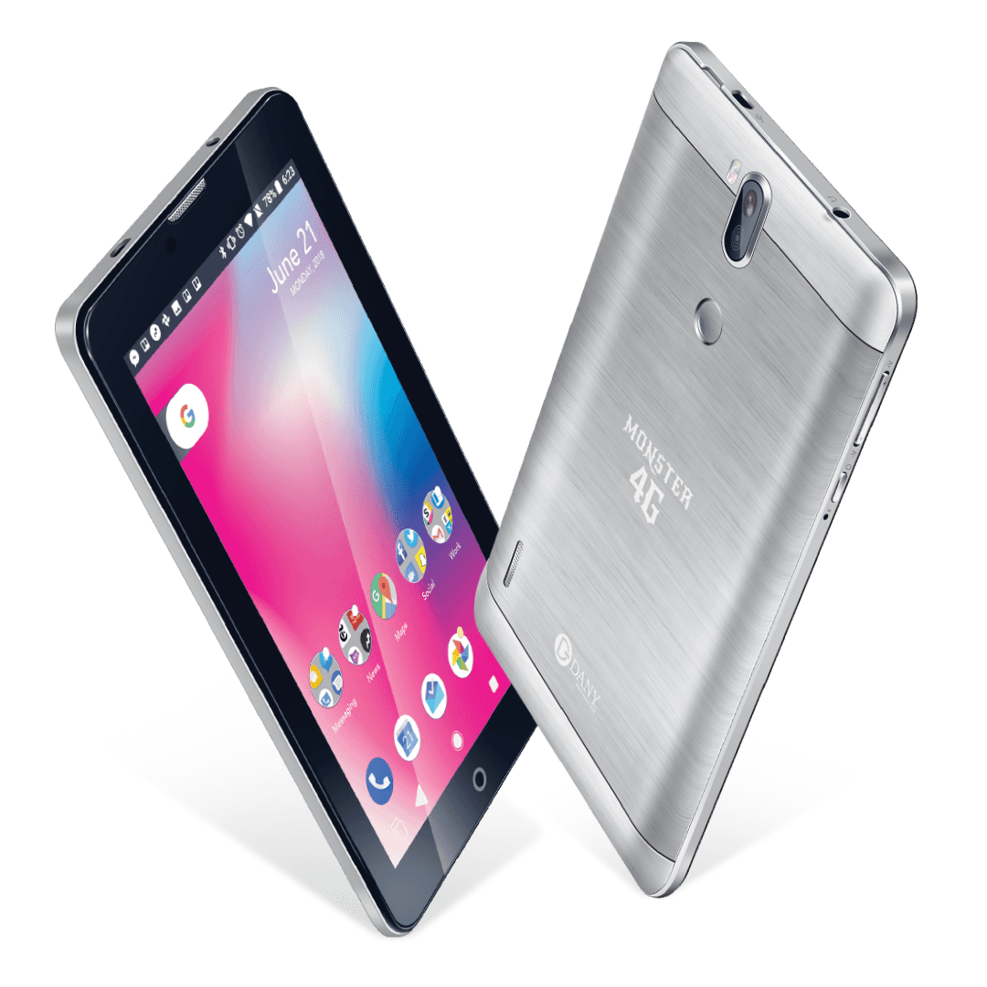 Monster 4G Tablet LTE  (7inch Quad Core 2GB RAM + 16GB Storage)